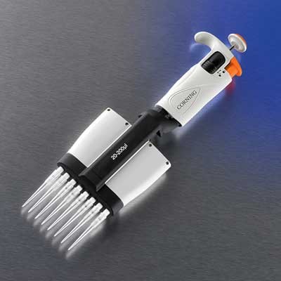 Corning: Pipettes: 1-10 ÂµL Lambdaâ¢ Plus 8-Channel Pipettor