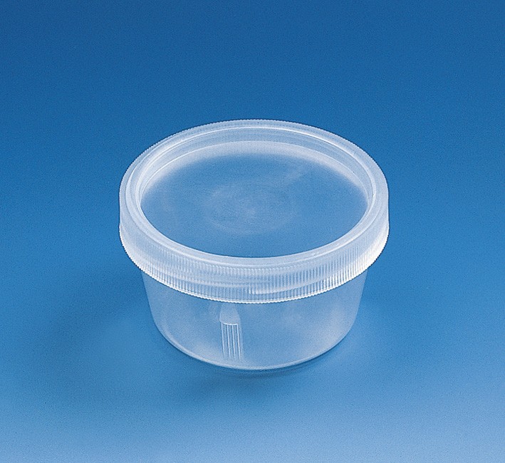 Brand: Jar with screw cap, PP, conical