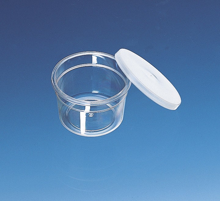 Brand: Jar, PS, with snap-on lid, PE-LD