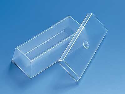 Brand: Pipettes: Reagent reservoir f. multi-channel pip. 60 ml w. lid, PP, pack of 10 reservoirs