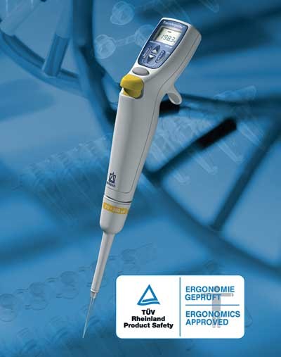 Brand: Pipettes: TFP electronic w/o AC adapter, cert. IVD 0.5 - 10 Âµl