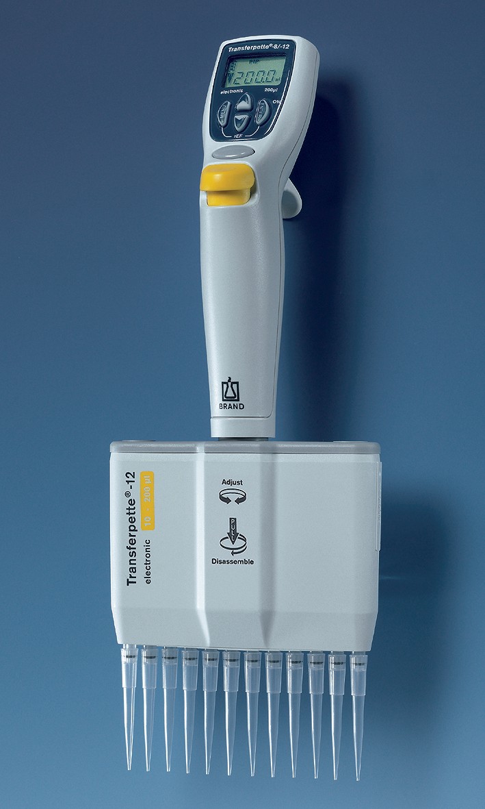 Brand: Pipettes: Transferpette-12 Channel Electronic, IVD 1 - 20µl