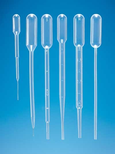 Brand: General Consumables: Pasteur Pipette, 3ml, PE ungrad., suction vol. max. 3.0 ml