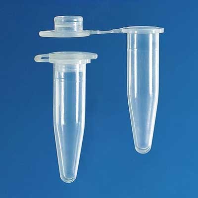 Brand: Tubes, Caps & Racks: Microtube, 0.5ml PP IVD with Cap Clear