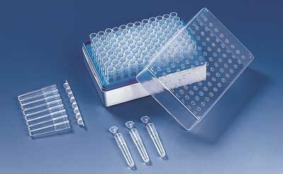 Brand Rack w.96 indiv.tubes non-sterile 10 un.