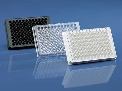 Brand: Microplates: Microplate:  HydroGrade 96 Well PS, Std transparent Flat well 350ul