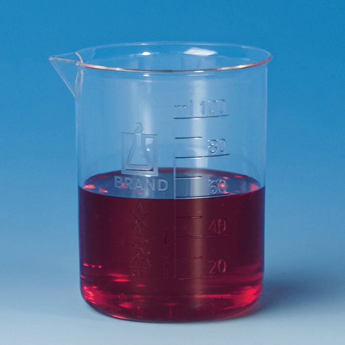 Brand: Beaker, low form, PMP 1000 ml :100