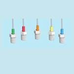 KX VaporSafe: TUBING CONNECTION, 1.8-2.0mm OD tubing x 1/4" NPT, red Polypropylene fitting, Green Tefzel ferrule, PP adapter