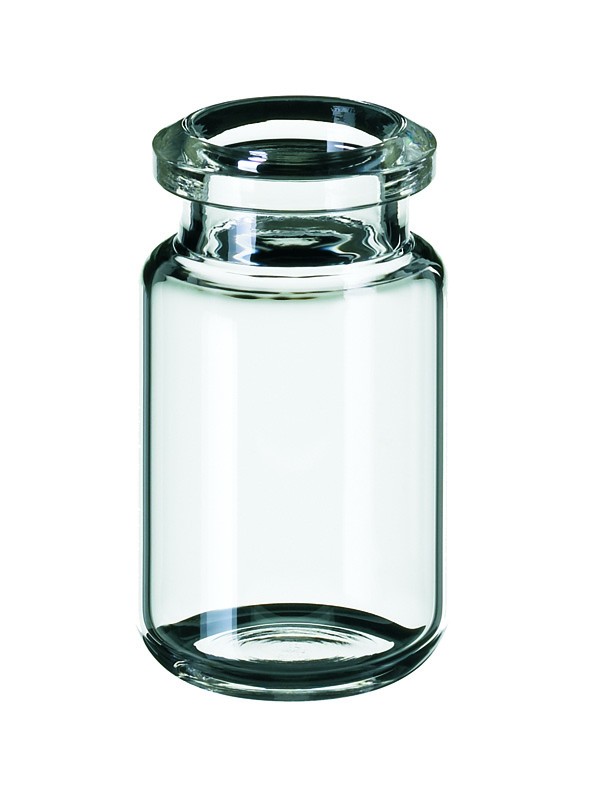 5ml Headspace-Vial, 38.2 x 22mm, clear glass, 1st hydrolytic class, rounded bottom