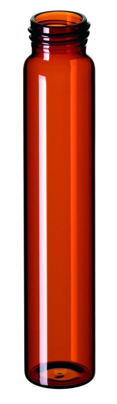 60ml EPA Screw Neck Vial, 140 x 27.5mm, amber glass, 1. hydrolytic class