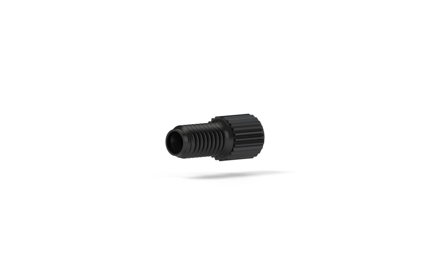 SealTight Fitting, for 1/16" OD Tubing, 10-32 Coned, PEEK, Black