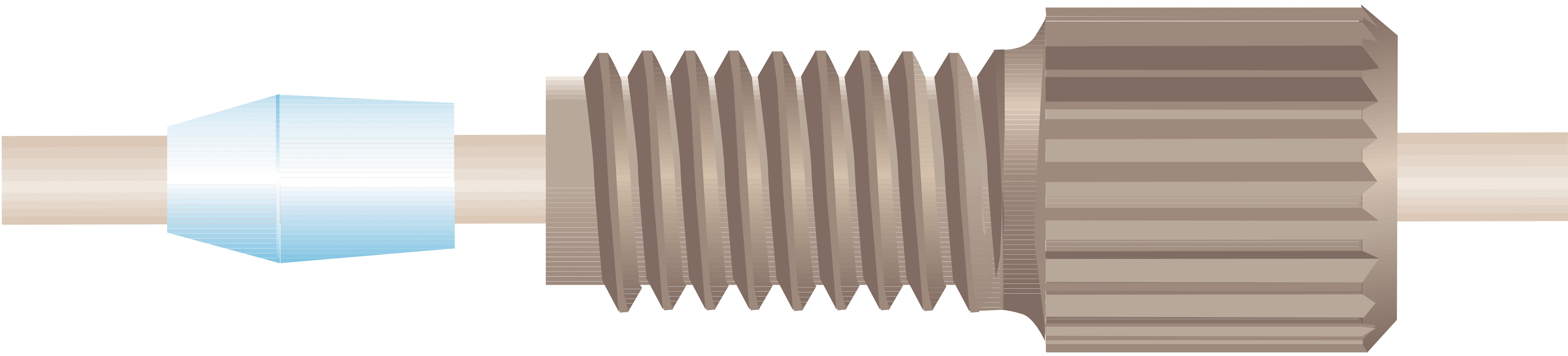 NanoTightâ¢, Fitting, 1/16" OD, 10-32 Coned, PEEKâ¢/ETFE (Natural/Natural)