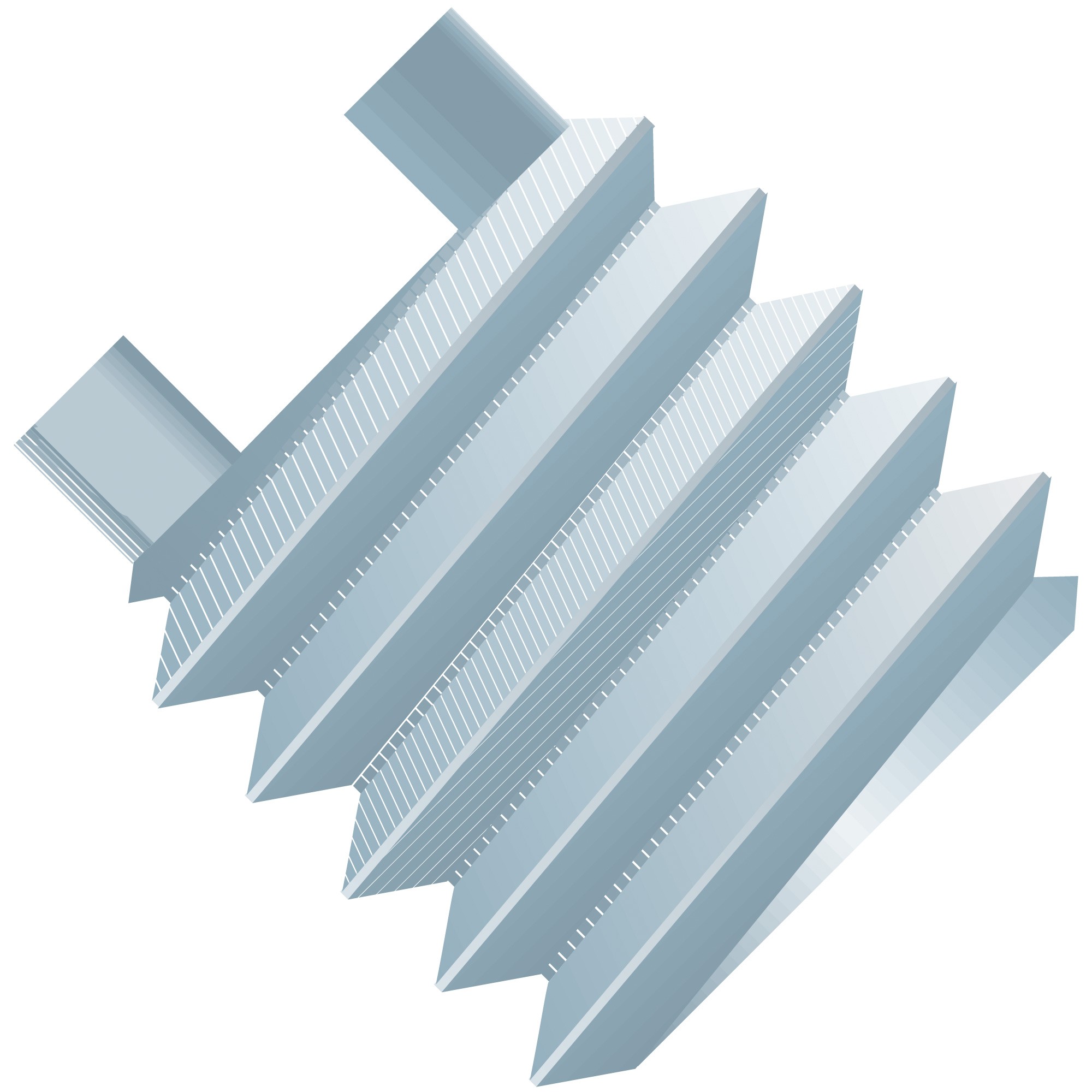 Upchurch: Flush Nut SealTight SS 10-32, 1/16"