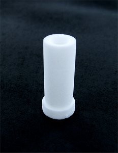 QLA Dissolution Cannula Filters: 70 Micron Porous Filters, UHMW Polyethylene, 1/8" ID, Caleva compatible