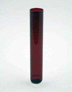 Dissolution: Amber Glass Tube 25 x 150mm for
