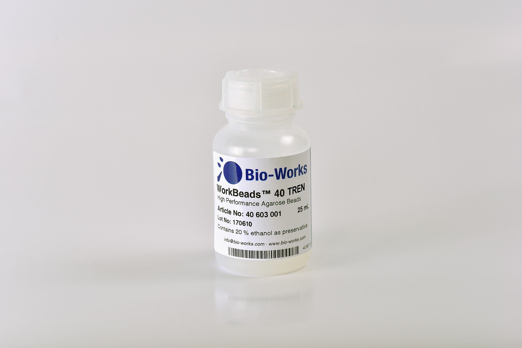 Bio-Works: IMAC WorkBeads 40 TREN high Bulk-Media 25ml