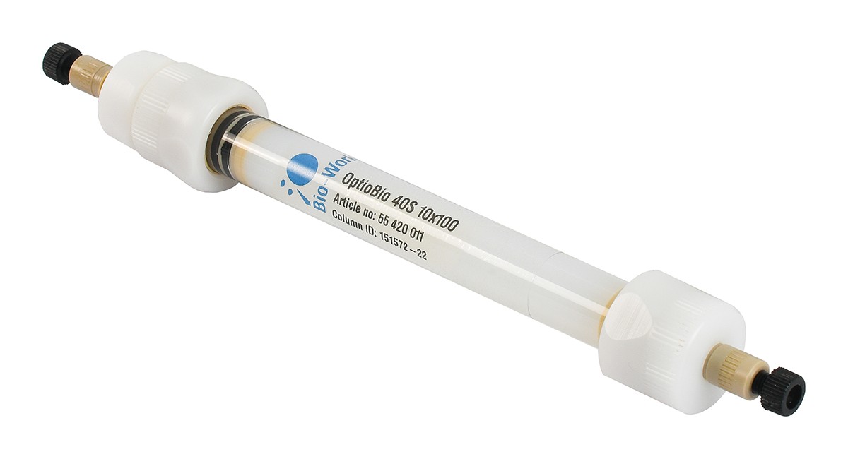 Bio-Works: OptioBio 40S Strong Cation Exchanger Pre-Packed Column