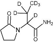 Cerilliant: Levetiracetam-D6, 100 Âµg/mL