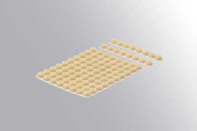 Micronic Split TPE Capband Green for capping 8 tubes