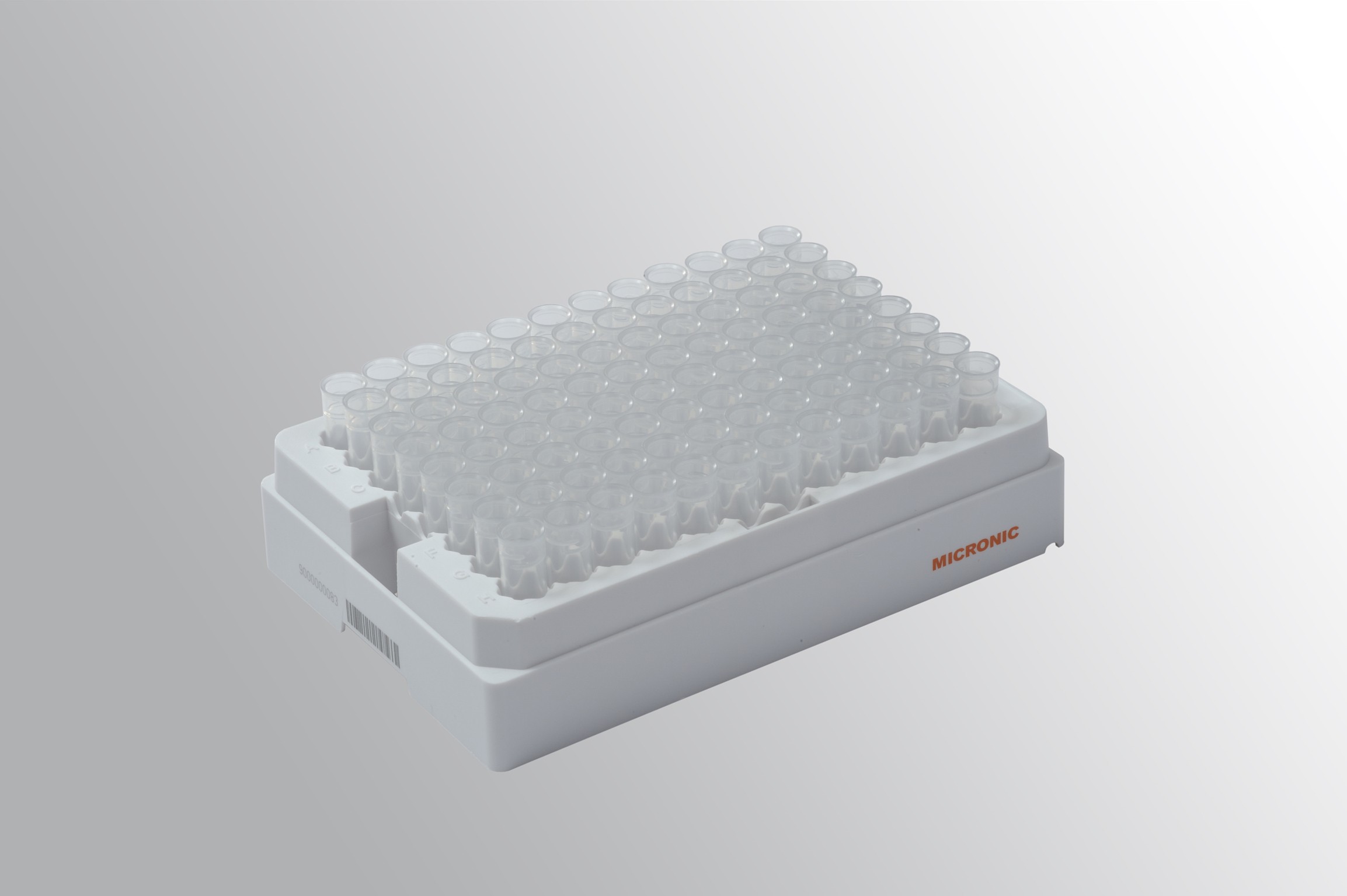 Micronics: 1.10ml Non coded Screw Cap tubes