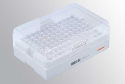 Micronic Roborack-96 White, Laser etched (including standard cover) (Barcoded A1-H1 side)
