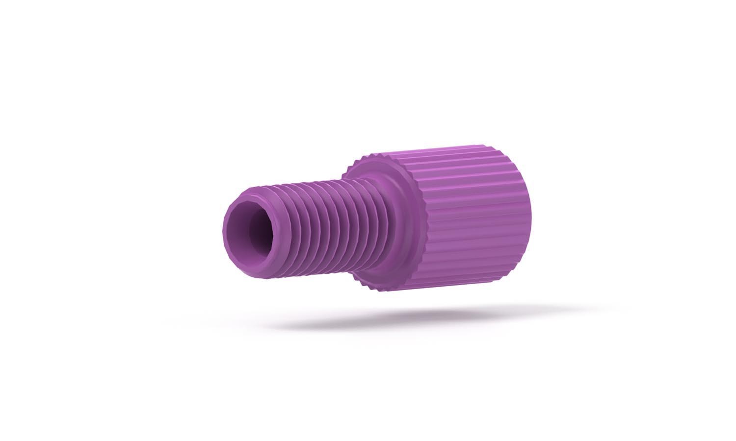 Upchurch: Nut Flangeless 1/8 Delr Purple