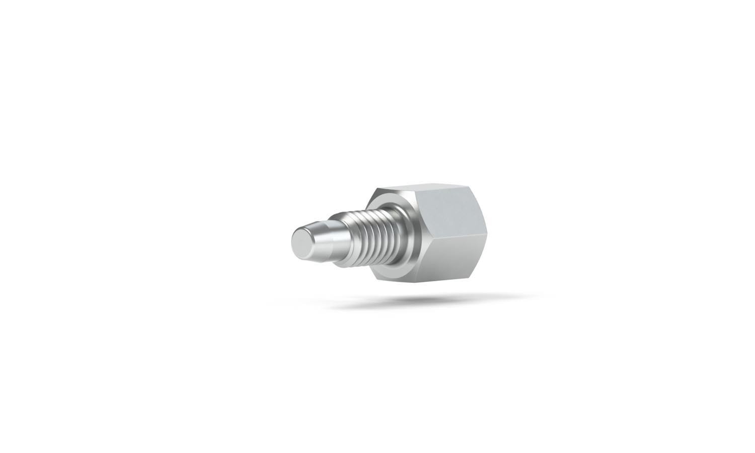 Plug, 10-32 Coned, SST, Natural
