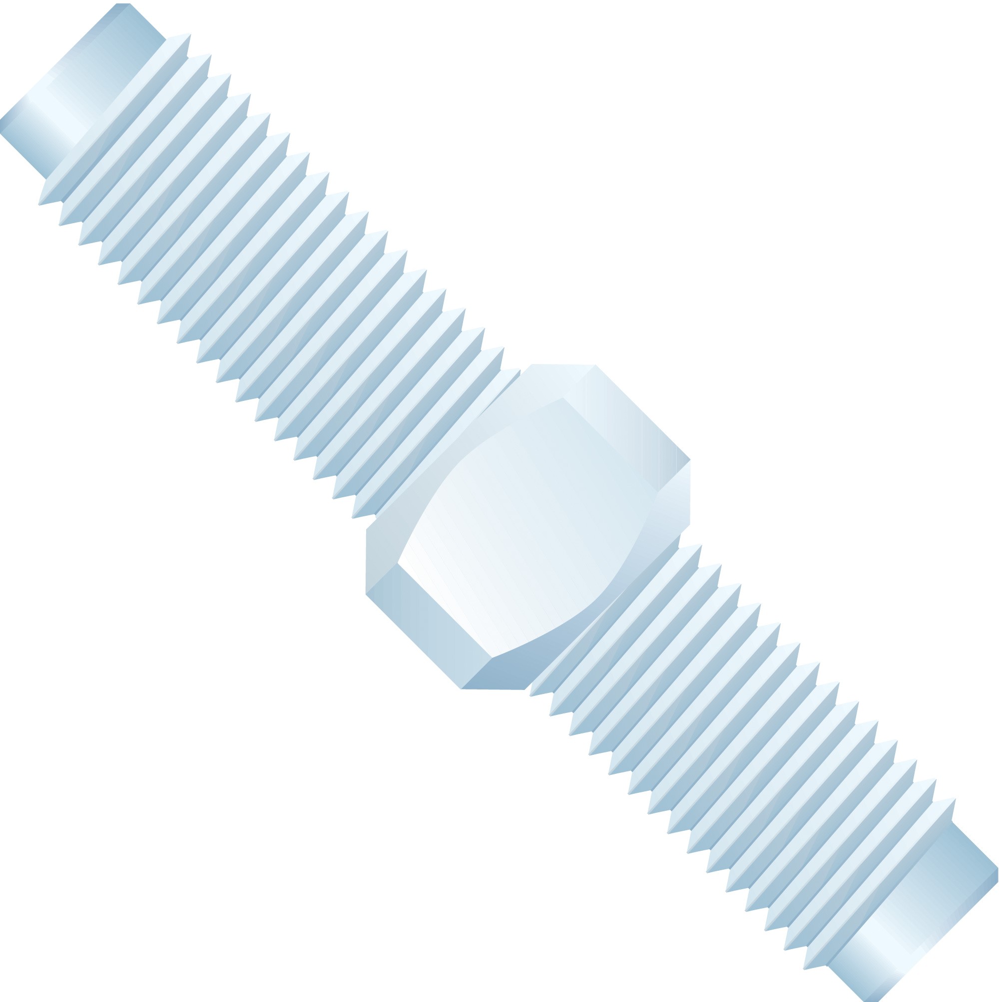 Adapters & Connectors: Union, Threaded, 1/4"-28 (Male), PCTFE