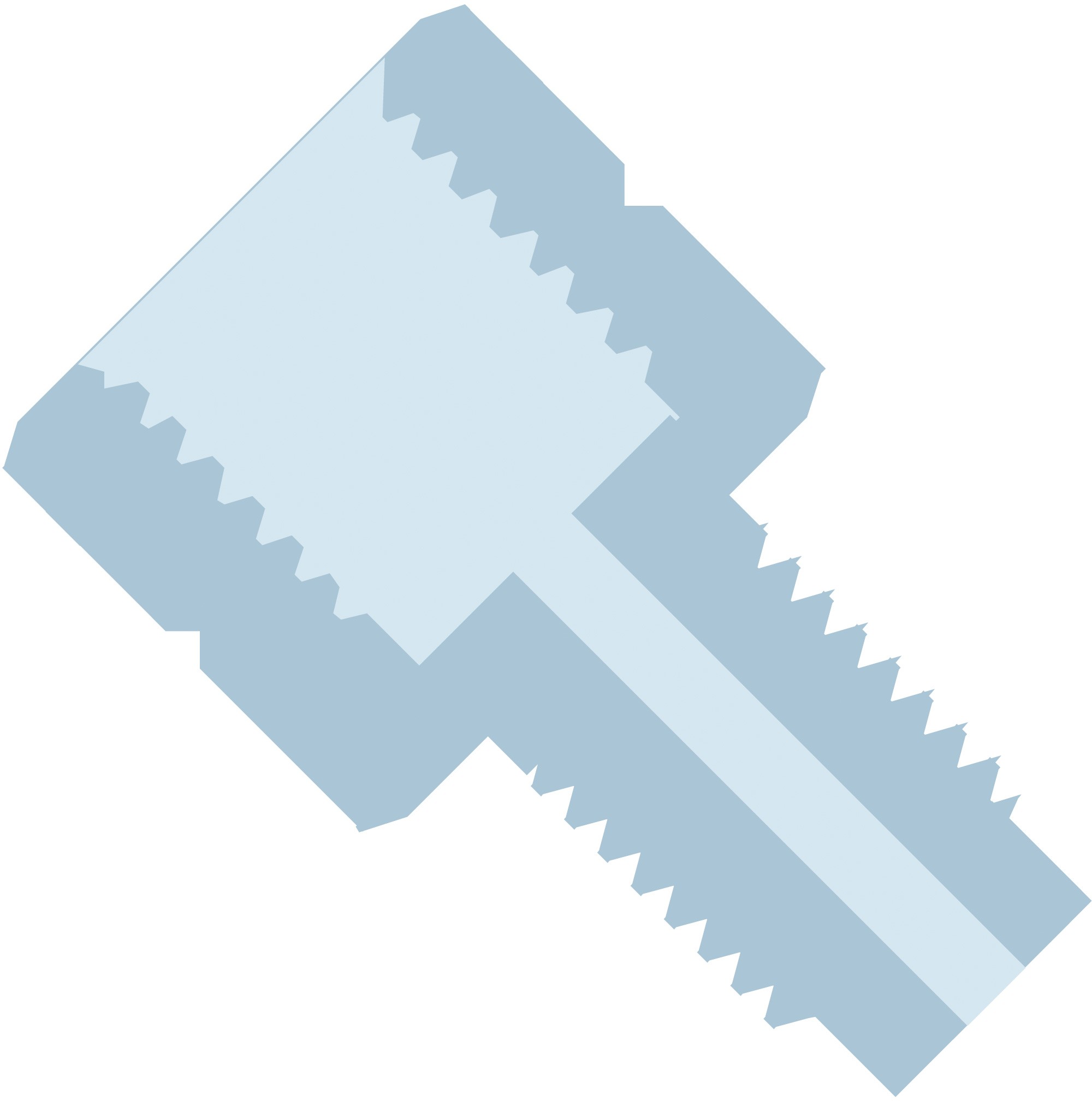 Adapters & Connectors: Threaded  Adapter, 5/16"-24 Flat Bottom (Female) to 1/4"-28 Flat Bottom (Male), PCTFE