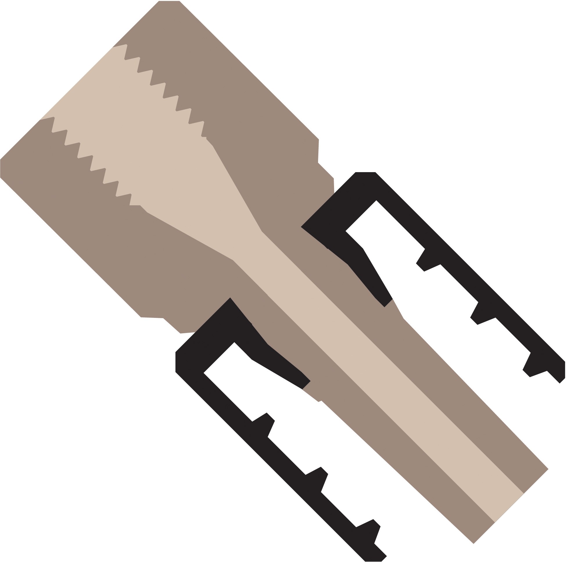Adapters & Connectors: Adapter, Luer (Male) to 10-32 Coned (Female), PEEK/PEEK