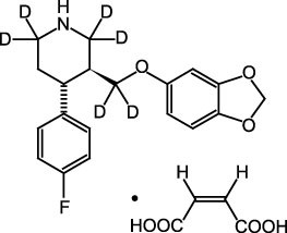 Cerilliant: Paroxetine-D6 maleate, 100 Âµg/mL