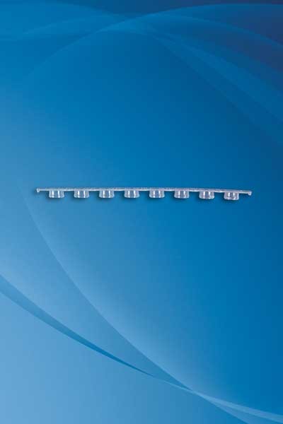 Corning Axygen: PCR Products: 0.2ml Clear Flat PCR 8-Strip Caps with writing surface