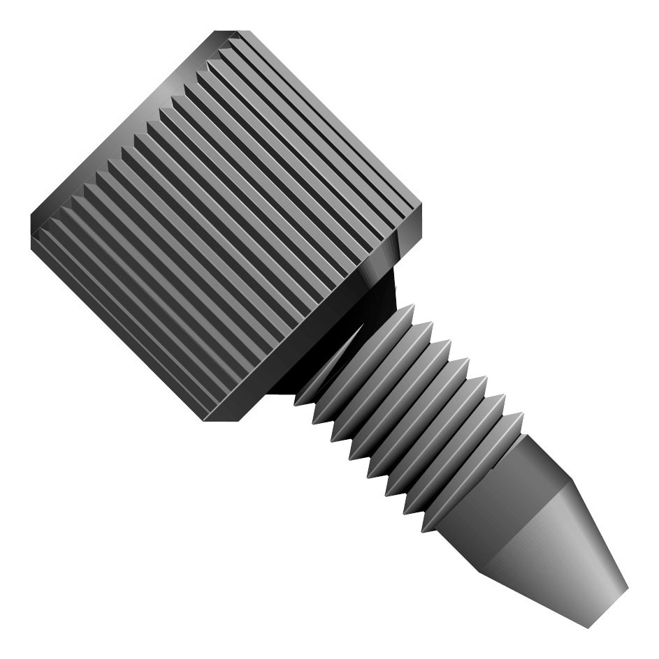 Fitting for 1/16" OD Tubing, 10-32 Coned, PEEKâ¢ blend (PK), Natural