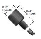Fitting for 1/16" OD Tubing, 10-32 Coned, PEEK blend (PK), Natural