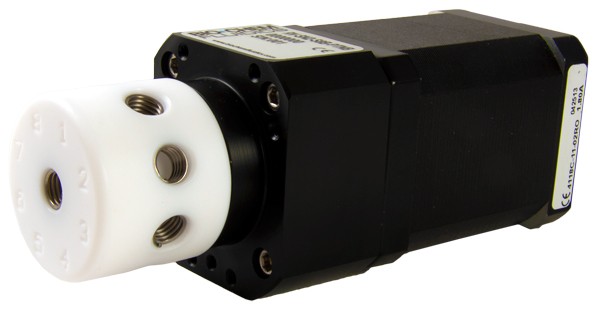 Bio-Chem Valves: 12 PORT SELECTION, VALVE W/ ENCODER