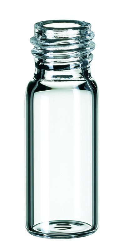 2ml Screw Neck Vial, 10-425 thread, 32 x 11.6 mm, clear glass, 1st hydrolytic class, wide opening