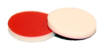 ST2500 .060" (1.5MM) Thick, red PTFE/white silicone die cut to a 8.15mm (0.321") diameter