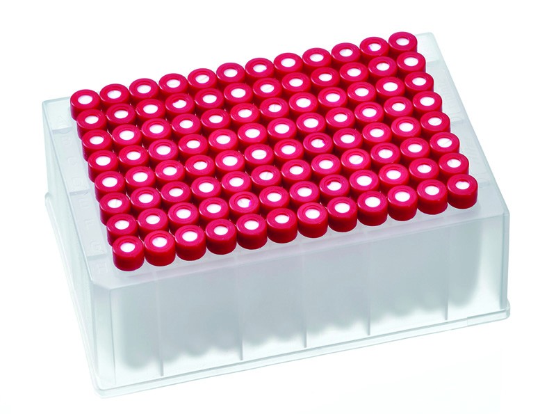 Vials, Caps and Closures: SQW Block, PP, 96 Positions,