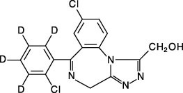 Cerilliant: alpha-Hydroxytriazolam-D4, 100