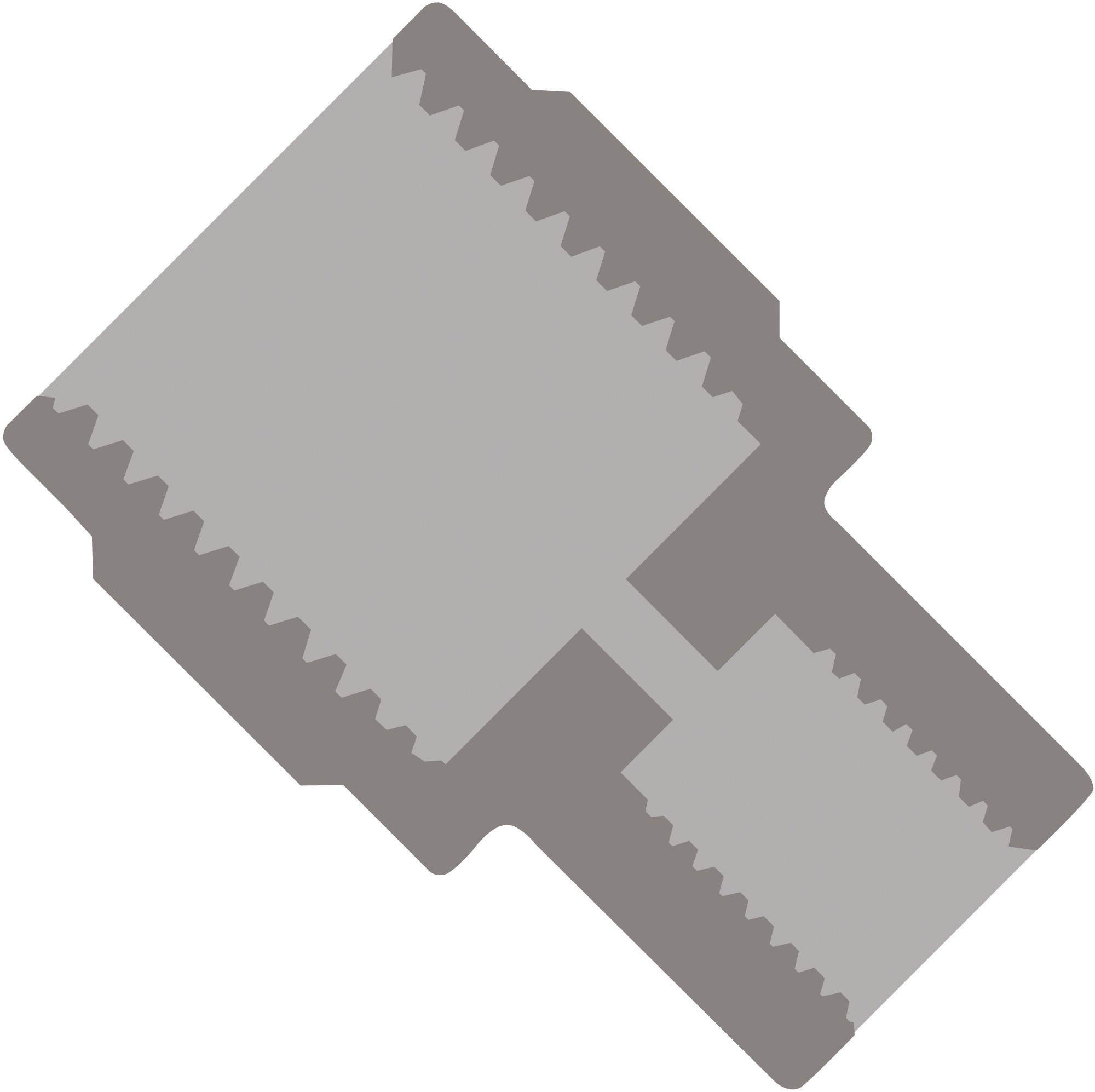 Adapters & Connectors: Threaded  Adapter, 1/2"-20 Flat Bottom (Female) to 1/4"-28 Flat Bottom (Female), PEEKâ¢