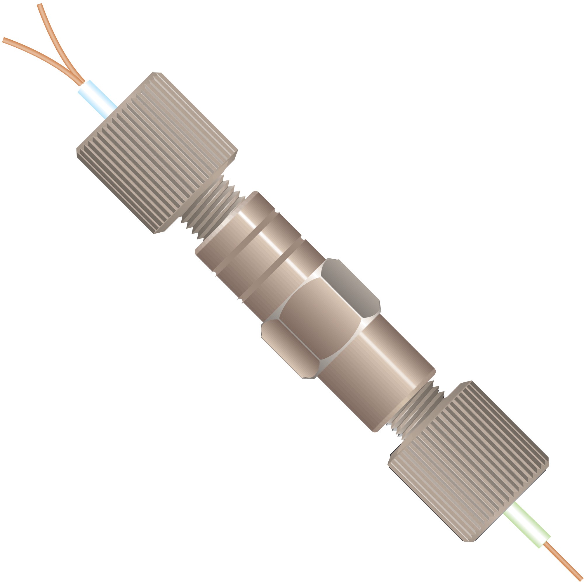 Adapters & Connectors: NanoTight Y-Connector, for 360um capillaries, 10-32 Coned, requires NanoTight tubing sleeves