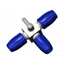 Flow & Pressure Control: Valve, 3-way, single key