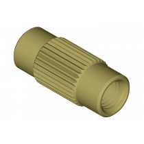 Adapters & Connectors: Adaptor, Threaded, 1/4"-28 (Flat Bottom) to 10-32 (Flat Bottom)