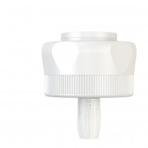 Diba Omnifit EZ: SolventPlus Fixed Endpiece, 6.6mm ID