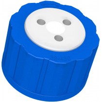 Diba Labware: T-SERIES CAP, 38-430, 3 PORTS, CHECK VALVE/FILTER