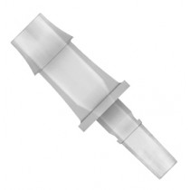 Diba Labware: T-Series Bottle Cap,Barbed adaptor for 1/4 ID softwall tubing