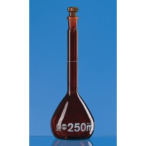 Brand: Vol. flask BLAUBRAND A conf.cert.