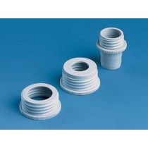 Brand: Dispensers / Burettes: Thread adapter f. Disp. and Dig.Bur. PP out.thread 32 mm f.bottle thread A 22 mm