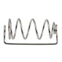 QLA Dissolution Capsule Sinkers: Spiral Coated Capsule Sinker, 316 SS, 1.15" L x .465" W capacity, 5.5 coils