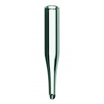 0.1ml Micro-Insert, 31 x 5mm, clear glass, 15mm taper